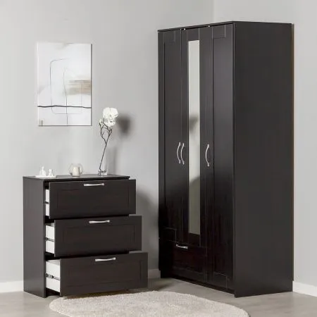 2.02.02.050.5 СИРИУС комод "3 ящика Дуб Венге RU"