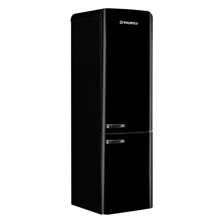 Холодильник MAUNFELD MFF186NFR Черный