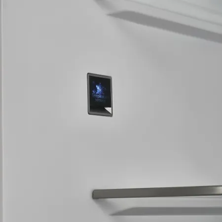 Холодильник с инвертором MAUNFELD MFF190NFD Нержавеющая сталь