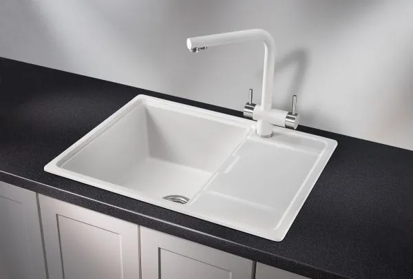 6503, АРКТИК (БЕЛЫЙ), кухонная мойка, кварц