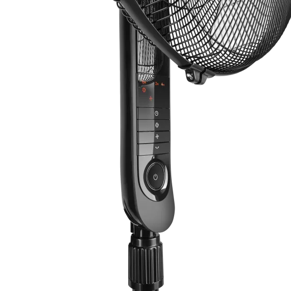 Напольный вентилятор с таймером и пультом MAUNFELD MSF-407BR Черный