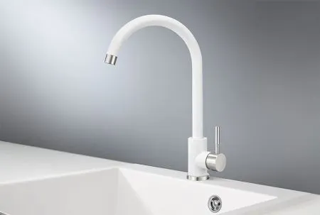 ST-4031, БЕЛЫЙ СМЕСИТЕЛЬ КУХОННЫЙ