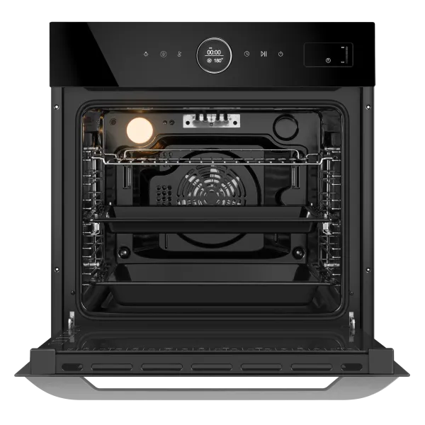 Шкаф духовой электрический с паром MAUNFELD EOEH7617STB Черный