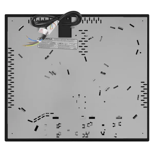 Электрическая варочная панель MAUNFELD CVCE594M Черный/черная фурнитура