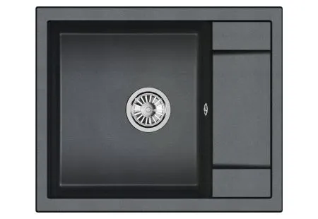 6002, БАЗАЛЬТ, кухонная мойка, кварц