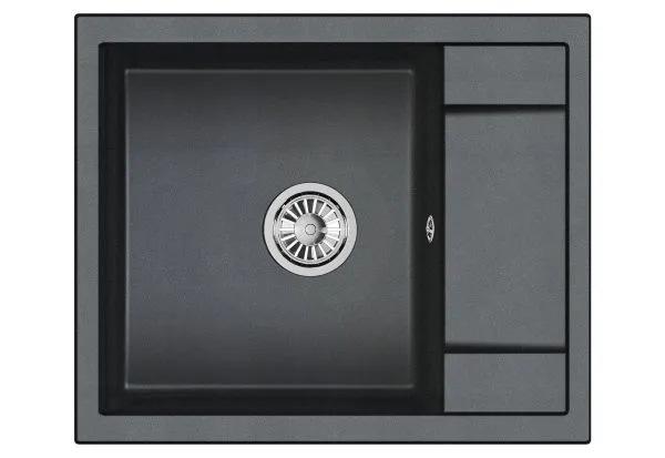 6002, АЛЮМИНИУМ, кухонная мойка, кварц