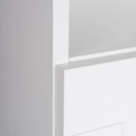 2.02.07.140.1 СИРИУС стеллаж 2 ящика 39х190 белый RU