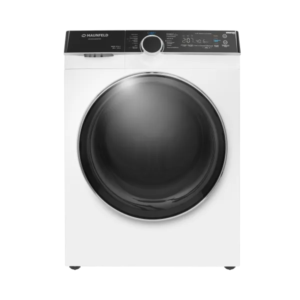 Стиральная машина с сушкой инвертором и паром MAUNFELD MFWM1486WH06 Белый