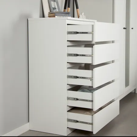 2.05.02.100.1 МАЛЬТА комод 4+2 ящика 80х121 белый RU