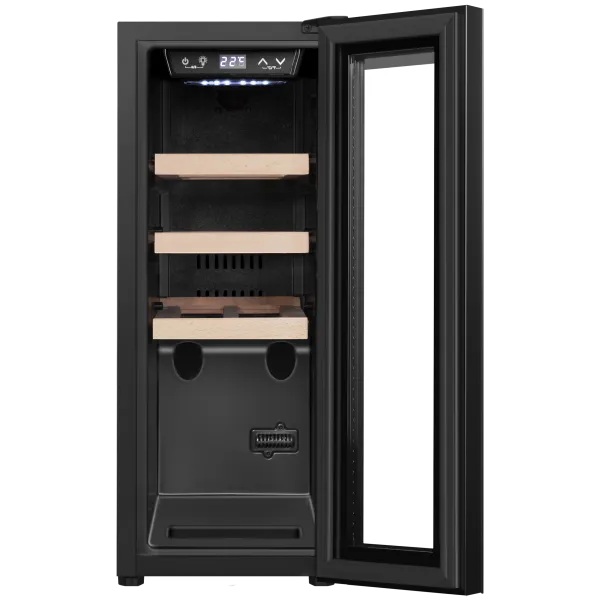 Винный шкаф MAUNFELD MFWC-28S8 Черный