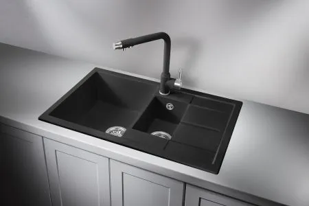 7802, ТУРМАЛИН, кухонная мойка, кварц