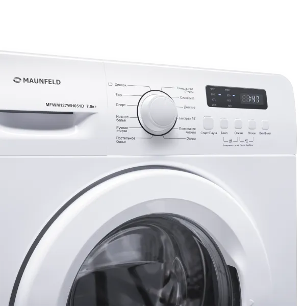 Стиральная машина MAUNFELD MFWM127WH051D Белый