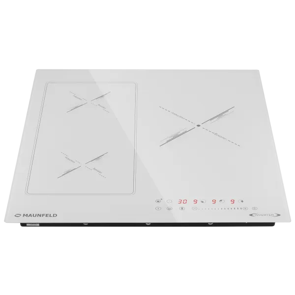 Индукционная варочная панель MAUNFELD CVI453SBA Inverter Белый