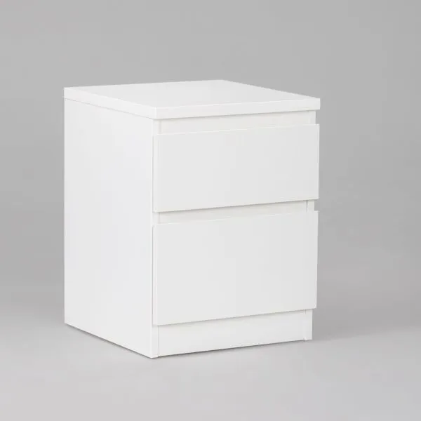 2.03.03.050.1 КАСТОР тумба 2 ящика RU белая