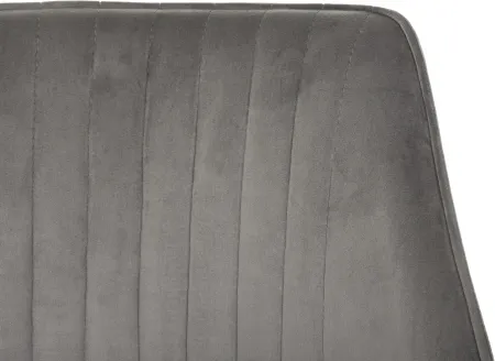 Стул для дома Бюрократ CH-K5 т.серый Holland 18 металл черный на ножках (CH-K5_1/HL18)