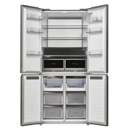 Холодильник с инвертором MAUNFELD MFF190NFD Нержавеющая сталь