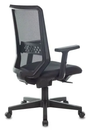 Кресло Бюрократ MC-611N черный TW-01 38-418 сетка/ткань крестов. пластик