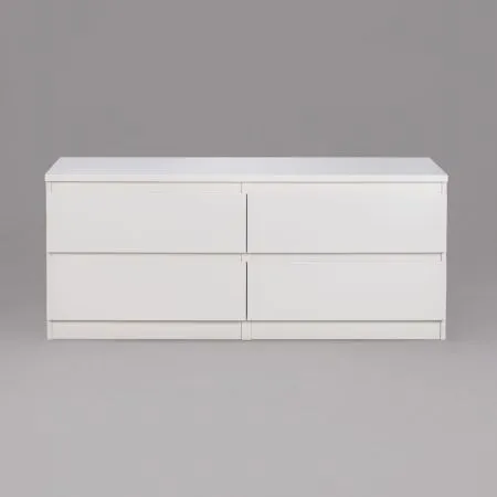 2.03.03.100.1 КАСТОР тумба 4 ящика RU белая