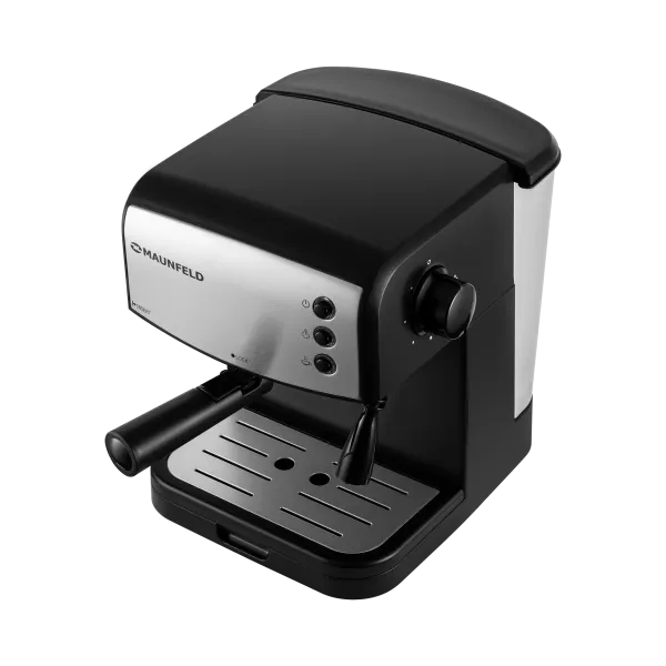 Кофемашина рожкового типа MAUNFELD MF-734BK Черный