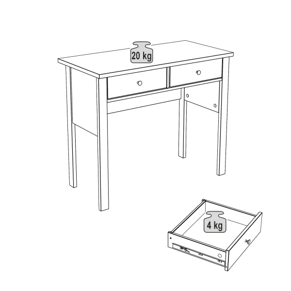 2.08.06.170.1 САГА стол туалетный 92х45 белый