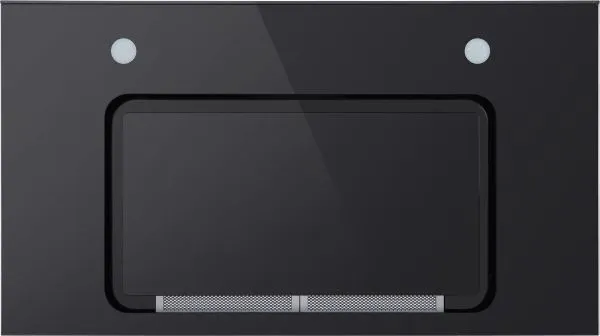 Кухонная вытяжка MAUNFELD Norfolk 90 нержавеющая сталь\черное стекло Черный