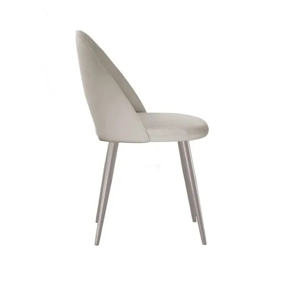 Стул DikLine 383 поворотный B03 BEIGE, ножки капучино
