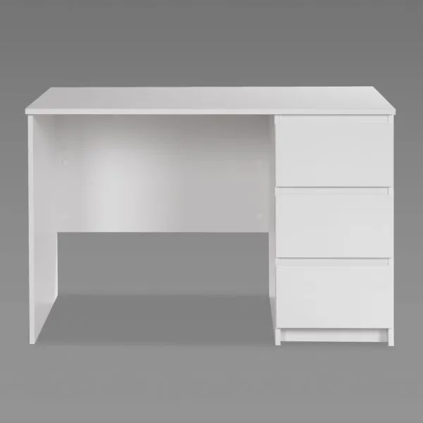 2.03.06.090.1 КАСТОР стол письменный 3 ящика 116х65 RU белый