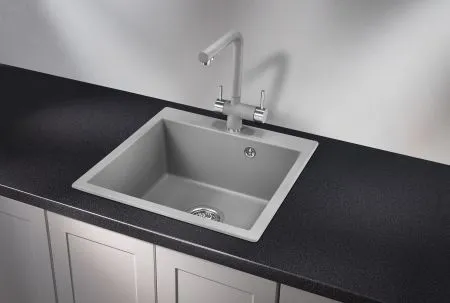 5102, АЛЮМИНИУМ, кухонная мойка, кварц