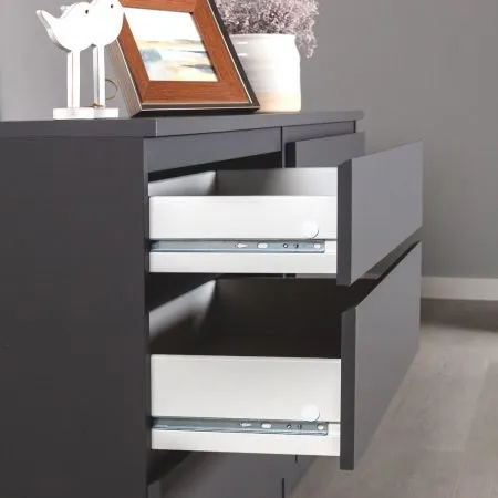 2.03.02.080.4 КАСТОР комод 6 ящиков RU серый