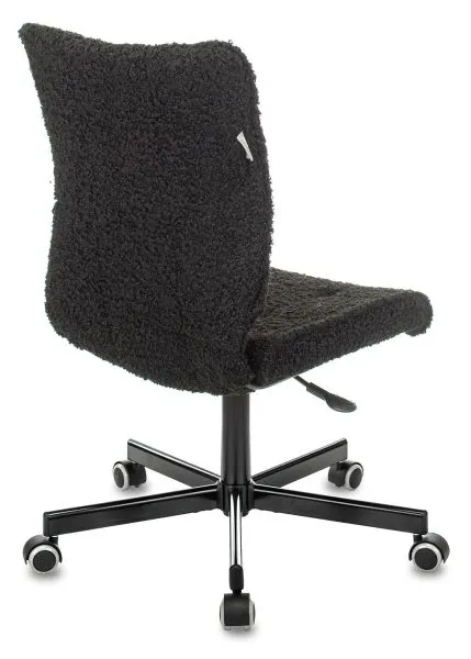 Кресло Бюрократ СН-330М черный экомех крестов. металл черный