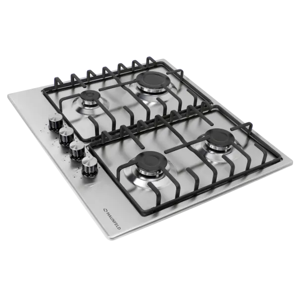 Газовая варочная панель MAUNFELD EGHS.64.3ES Нержавеющая сталь