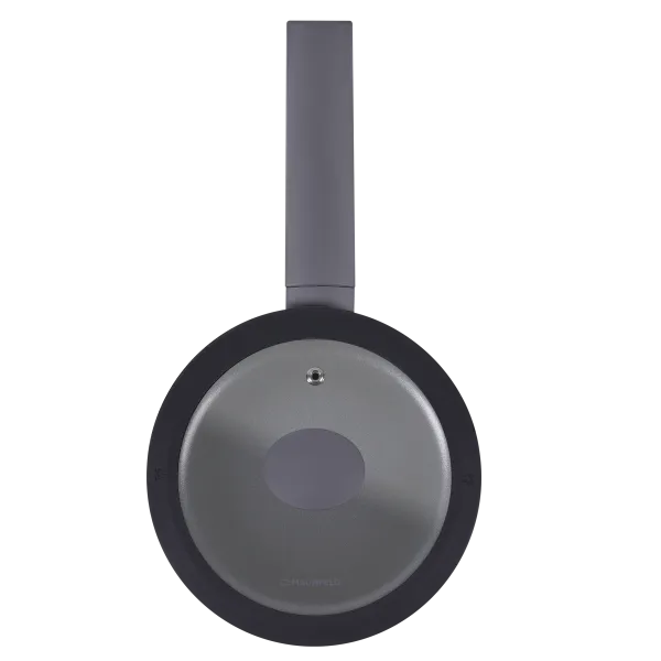 Ковш MAUNFELD ASTRID MF16ASTR1SP из кованого алюминия со стеклянной крышкой, 16 см, 1,5 л Серый