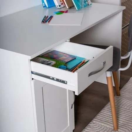 2.03.06.030.1 КАСТОР стол письменный 116х65 RU белый