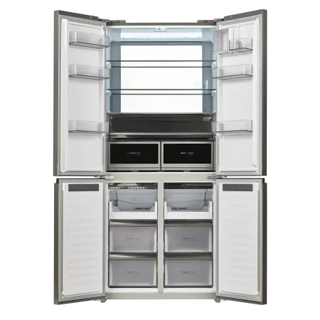 Холодильник с инвертором MAUNFELD MFF190NFD Нержавеющая сталь