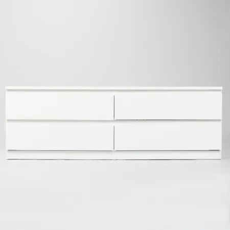 2.05.02.030.1 МАЛЬТА комод 4 ящика 160х54 белый RU