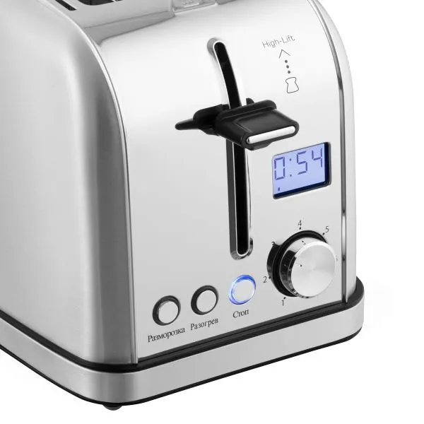 Тостер MAUNFELD MF-821 Нержавеющая сталь