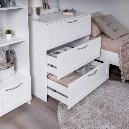 2.02.02.050.1 СИРИУС комод "3 ящика белый RU"