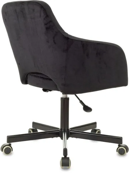 Кресло Бюрократ CH-380M черный Italia Black крестов. металл