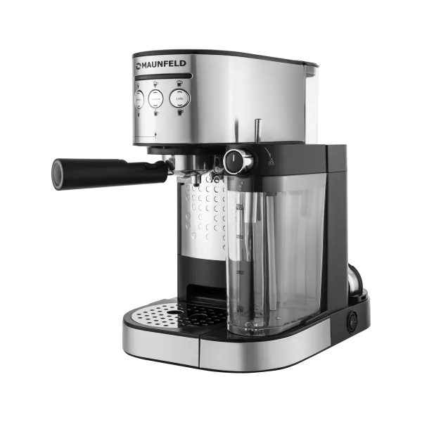Кофемашина рожкового типа MAUNFELD MF-720S PRO Нержавеющая сталь