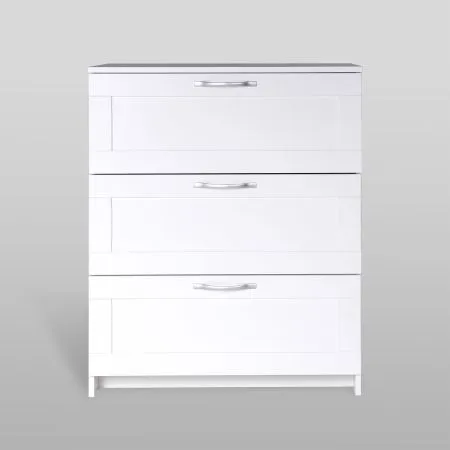 2.02.02.050.1 СИРИУС комод "3 ящика белый RU"