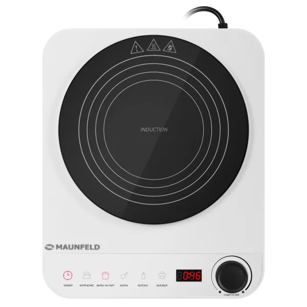 Индукционная плитка MAUNFELD EFI271MWH Бежевый