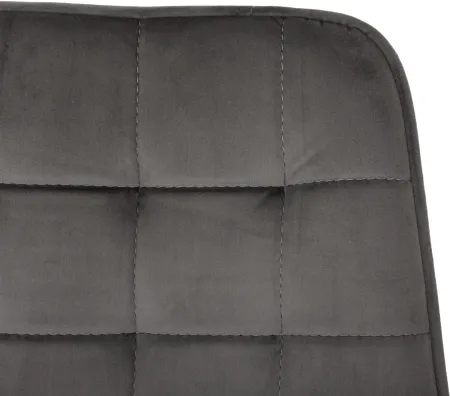 Стул для дома Бюрократ CH-K2 т.серый Holland 18 металл черный на ножках (CH-K2_1/HL18)