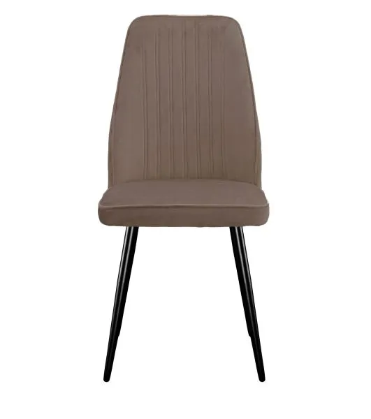 Стул DikLine 327 поворотный B5 LATTE, ножки черные