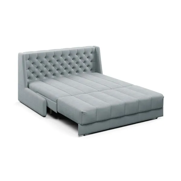 РИЧМОНД Складная кровать светло-серая, 200