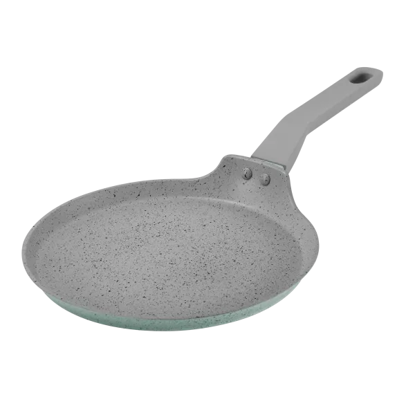 Сковорода блинная MAUNFELD HELGA МСP24FA05FS из кованого алюминия, 24 см Фисташковый