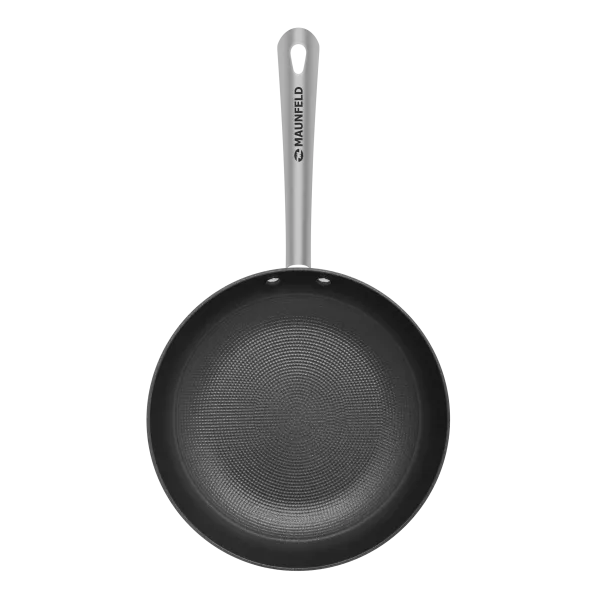 Сковорода MAUNFELD HOWARD MFP28LC15 из облегченного чугуна, 28 см Графитовый