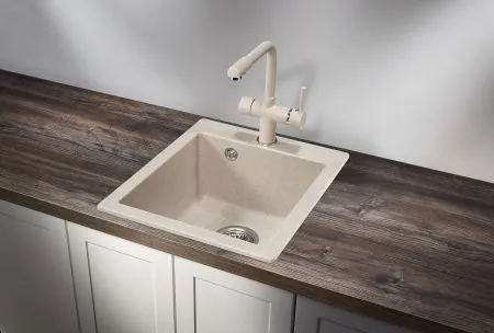 4201, ПИРИТ, кухонная мойка, кварц