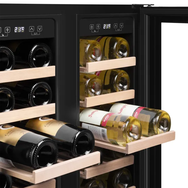 Винный шкаф MAUNFELD MBWC-112S40 Черный