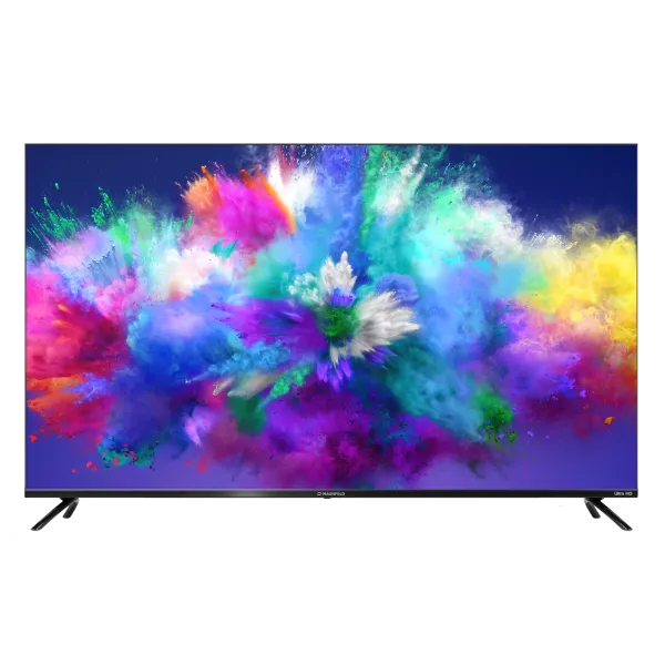55" Телевизор MAUNFELD MQT55USD03, QLED, 4K Ultra HD, Android TV Черный