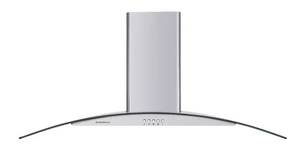 Кухонная вытяжка MAUNFELD Ancona PlusA 90 нержавеющая сталь\прозрачное стекло Нержавеющая сталь